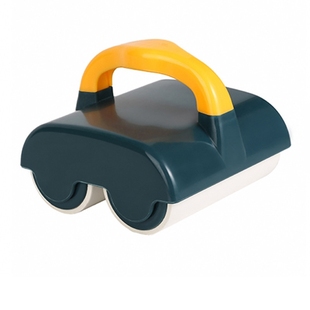 纸家用滚刷粘毛滚粘尘衣服双滚筒床上粘猫毛神器 粘毛器滚筒可撕式