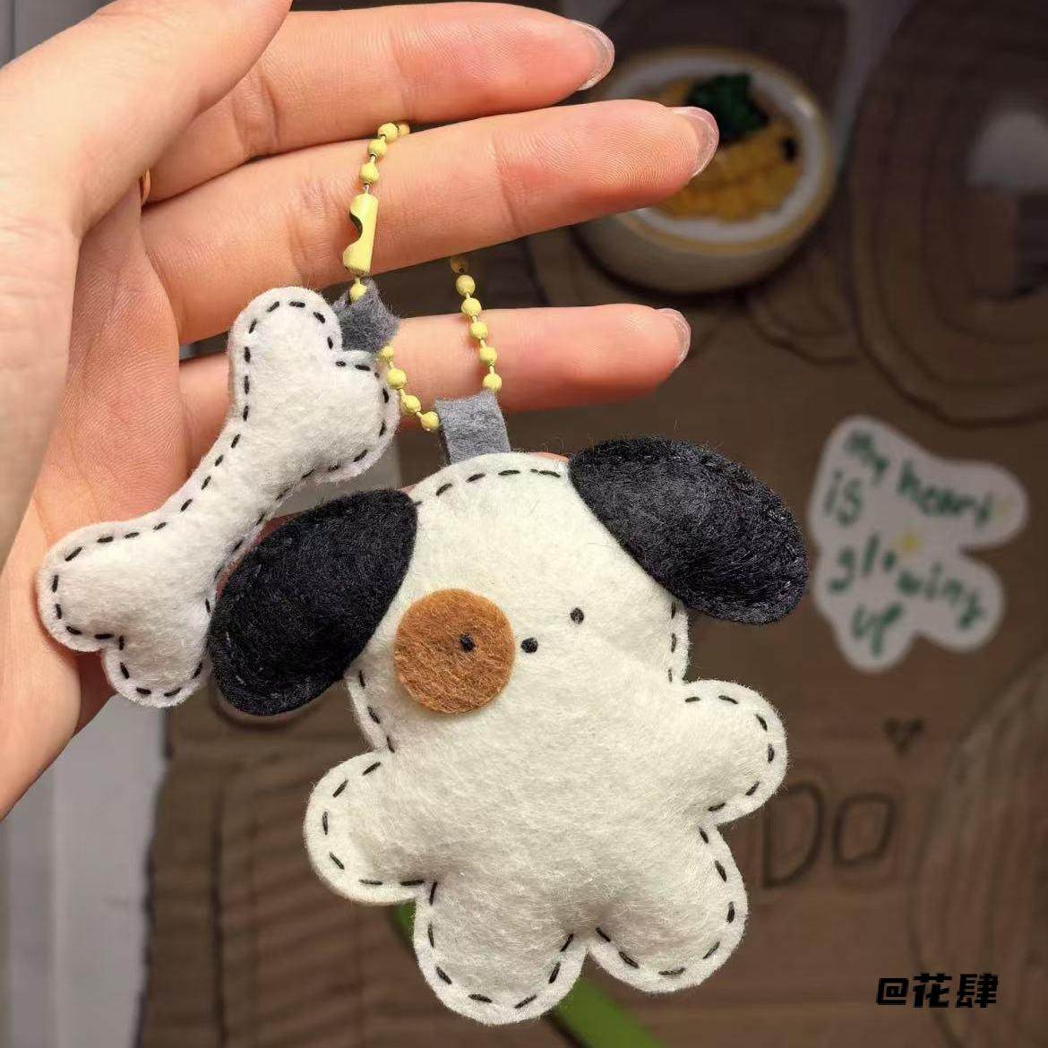 DIY不织布生日快乐小狗信封材料包送朋友不织布创意材料包生日,居家布艺,其他/配件/DIY/缝纫,淘宝优惠券,粉丝福利购,淘宝优惠卷