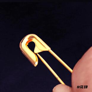 陪嫁曲别针胸针结婚用金色别针新娘别针结婚大全包袱婚礼金色别针