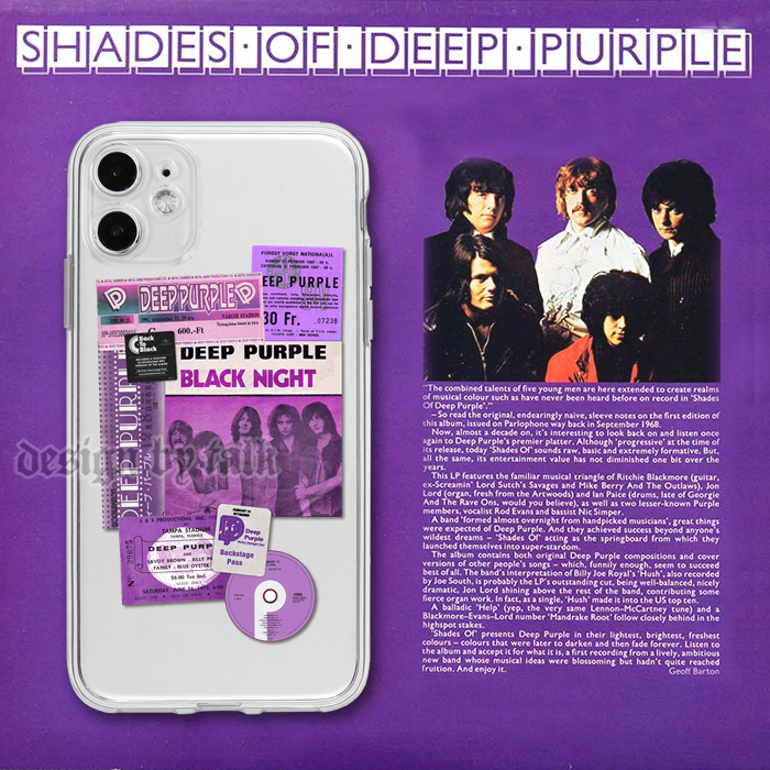 深紫tpu软壳原创vivo摇滚