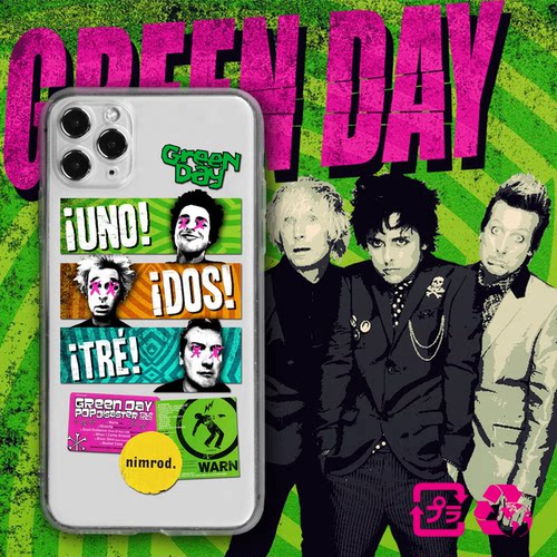 绿日greenday安卓苹果摇滚手机壳
