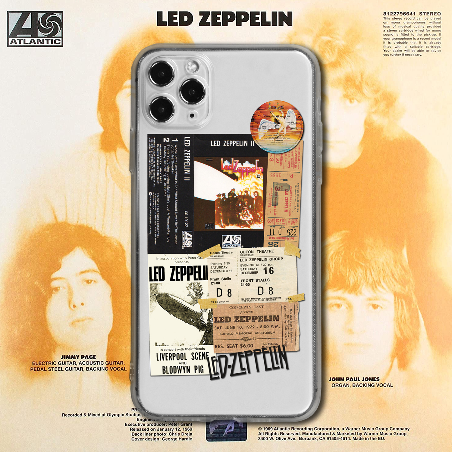 柏林tpu软壳原创苹果摇滚