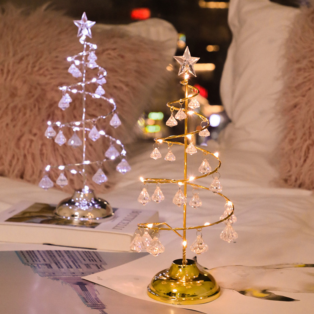 christmas decorations for home ornaments crystal xmas tree f