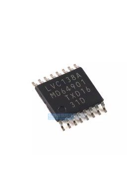 原装正品74LVC138APW,118 TSSOP-16 3到8线解码器/解复用器；反相