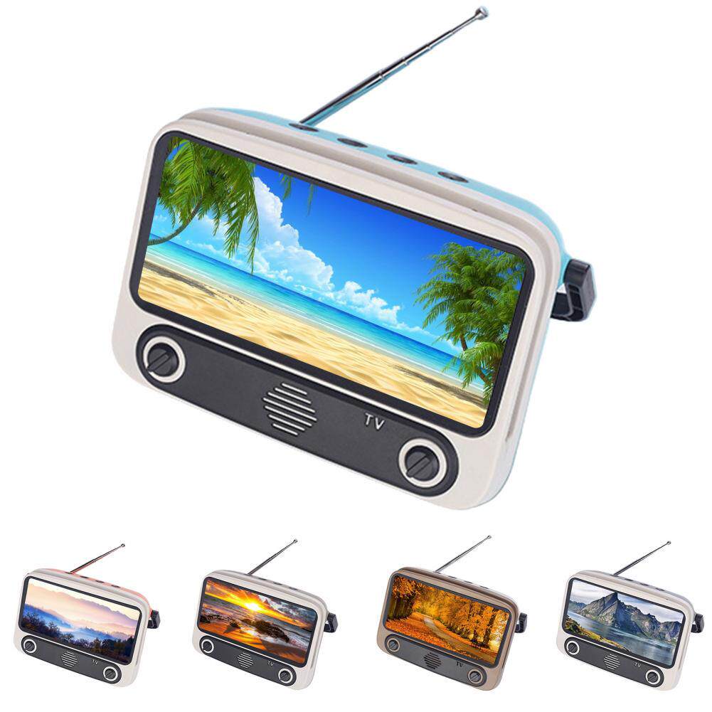 phone holder tv shape bluetooth wireless speaker portable ce