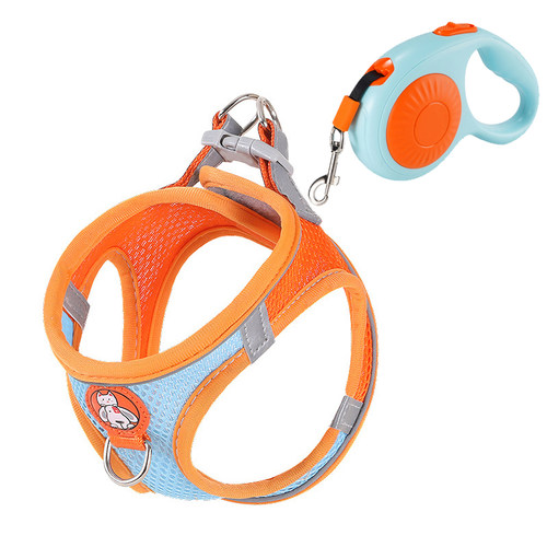 猫咪牵引绳可调节遛猫绳子