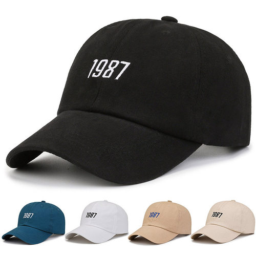1987潮流棒球帽鸭舌帽
