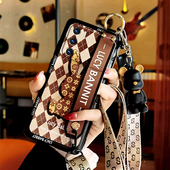 适用于OPPO K12手机壳K7x腕带k11x支架K5防摔镜头K9s磨砂软壳K9Pro潮牌网红PCNM00大方PCGM00斜挎带挂绳女款