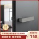 极简室内卧室房门锁暗藏钥匙一字木门锁北欧磁吸静音通用门把执手