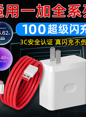 适用OPPO一加100W充电器头13T/12/11/ACE5至尊版3Pro手机充电头OnePlus超级闪充80W快充2V竞速版1十+原装正品