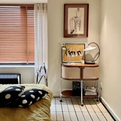 正品 稍安物造 原版 复古餐边柜藤编实木玄关茶水储物收纳柜沙发几