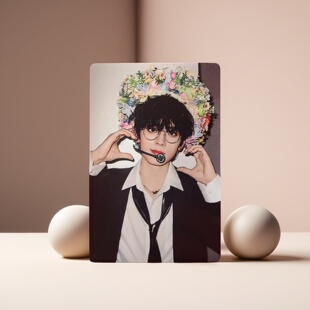 TF家族三代四代左航无所畏惧簪花脸颊比心周边小卡拍立得已绑重码