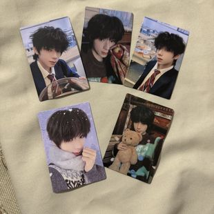 TF家族四代奔跑三冬日回信王橹杰围巾小熊鱼缸重码小卡拍立得已绑