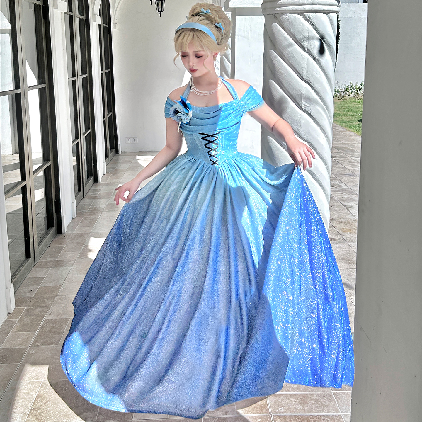 蔷薇废墟原创洛丽塔LolitaOP成人礼气质小礼服星运绮梦连衣裙定金