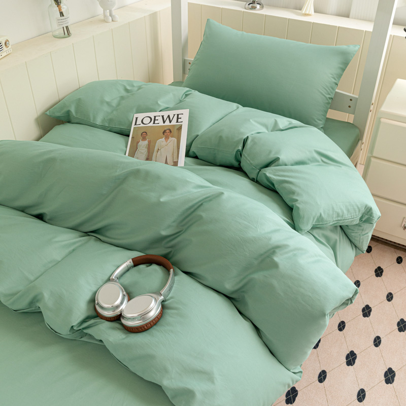 大学生宿舍住校专用床上三件套夏