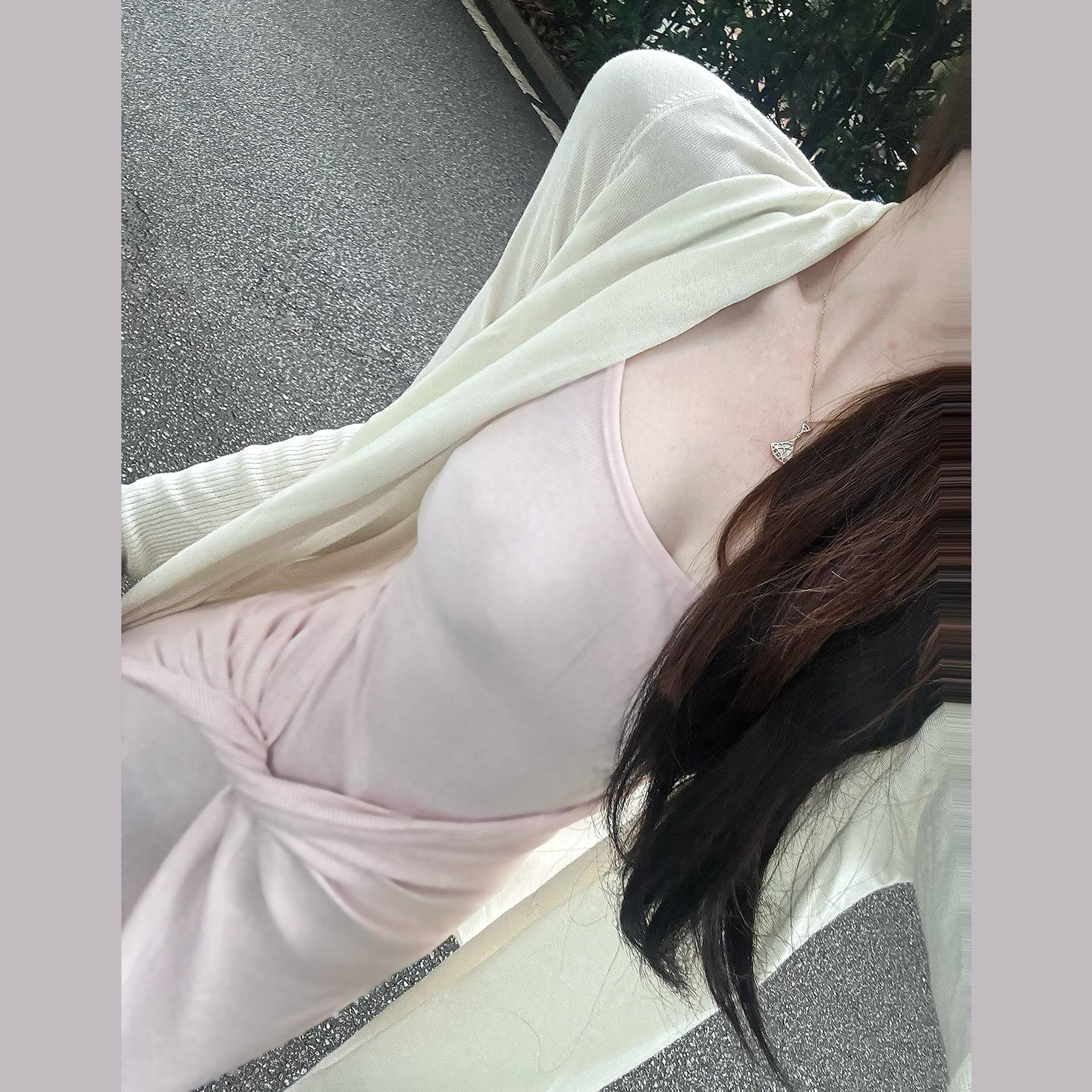 法式性感辣妹绑带收腰显