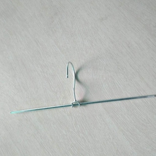 裤夹配件直杆铁线衣钩子包袋衣架配件挂衣袋铁丝衣钩金属直杆挂钩