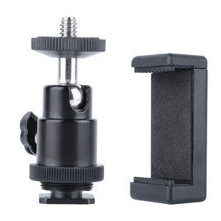 gopro 万向转接云台 3监视器 action5pro 4热靴小云台 9支架1 相机goprohero13