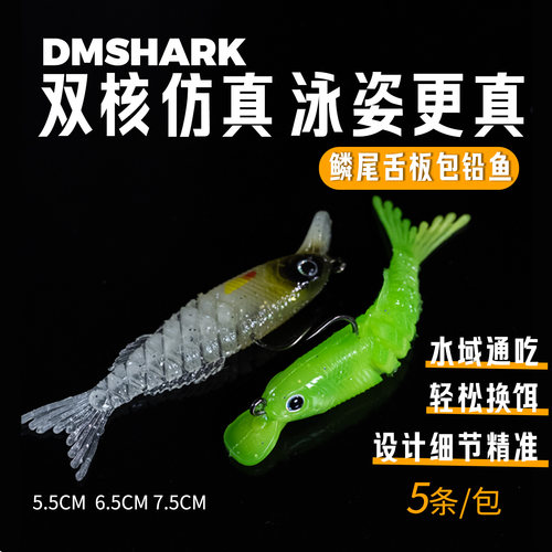 大梅鲨舌板鳞尾包铅鱼