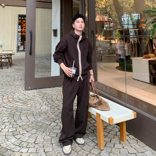 Holocene连帽卫衣休闲裤套装
