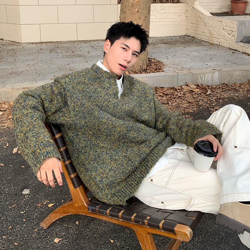 HoloceneV领慵懒风毛衣