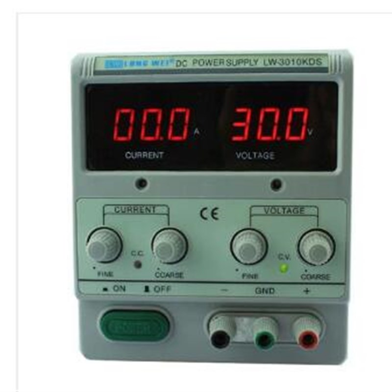 龙威LW-3010KDS 可调试开关电源 稳压电源30V/10A 可调直流电源