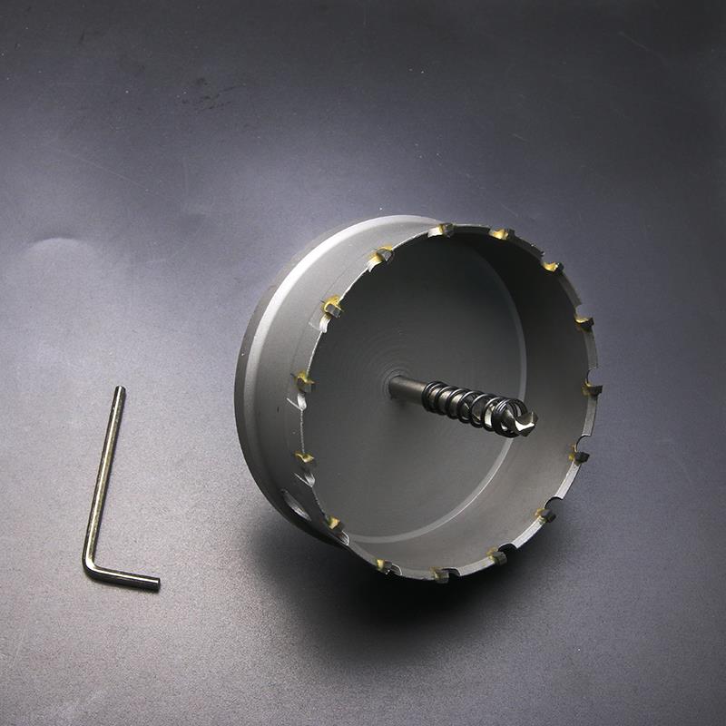 黑人 工业级不锈钢开孔器钢板金属扩孔钻 三枚组合式刀刃14-45mm