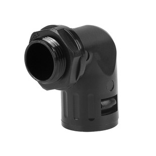 波纹管弯头PG/M牙90度快速尼龙弯头AD13/15.8/18.5/21.2/25弯头