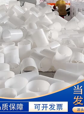 mpp电力管接头170 225 230 250PE白色直通电力电缆管直接管箍配件