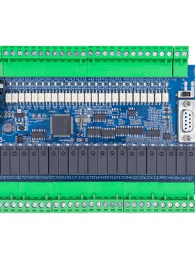 SEEKU PLC工控板FX3U 48MRMT带模拟量高速计数脉冲输出可编程控制