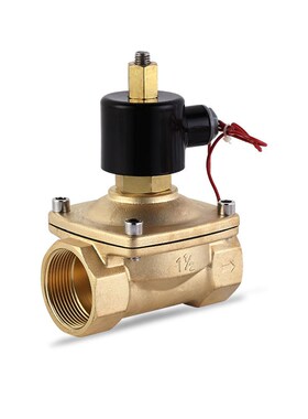 常开电磁阀开关阀水阀气阀12V24V220V2分4分6分1寸2寸全国包邮