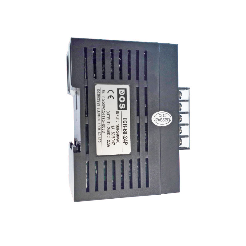 限购两台点石DOS导轨式开关电源供应器ECR-60-24P足功率24V2.5A