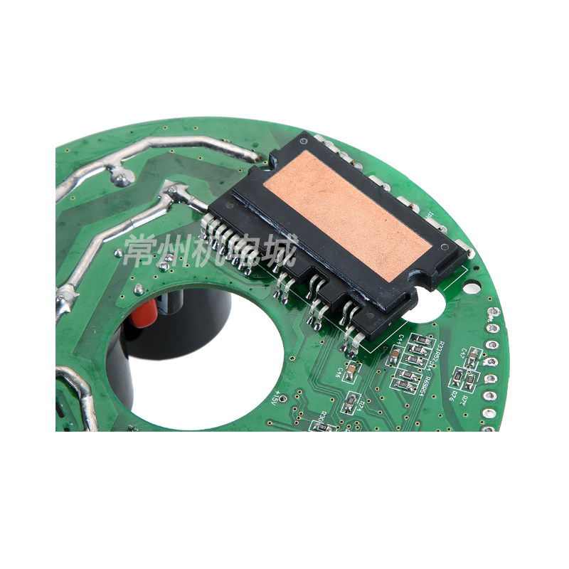 直流无刷电机控制器驱动板驱动器220V8A 1500W 无霍尔无极调速