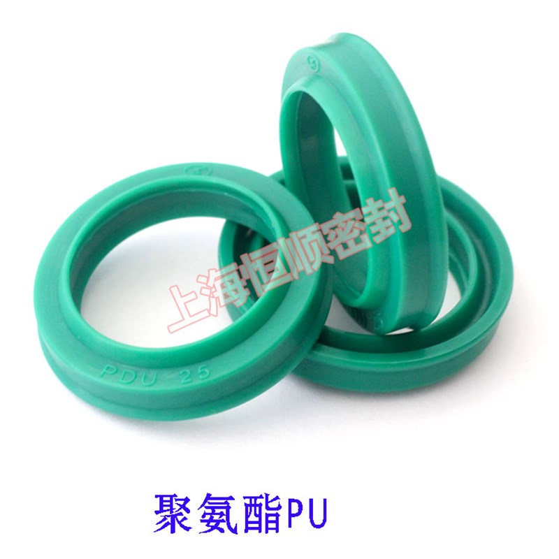 SC-SMC PDU气缸防尘圈片耐磨绿色聚氨酯PU密封圈活塞杆气封FC