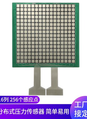 M1616M中型压敏电阻柔性薄膜压力传感器阵列16*16矩阵压力感应FSR