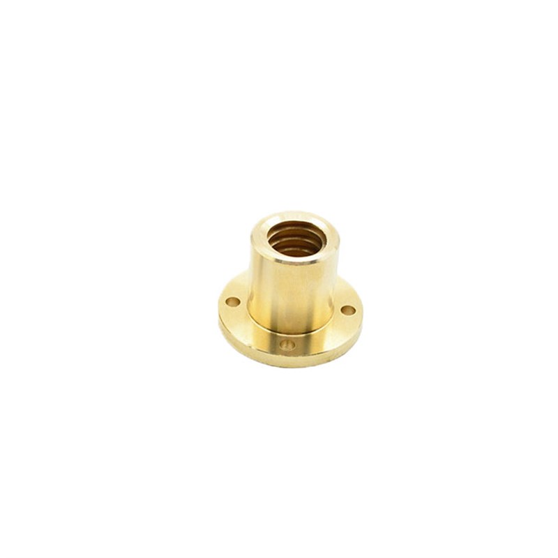 圆法兰螺母 T12 16 18 20 22 25 28 30 40 梯形螺杆 T型丝杆螺母