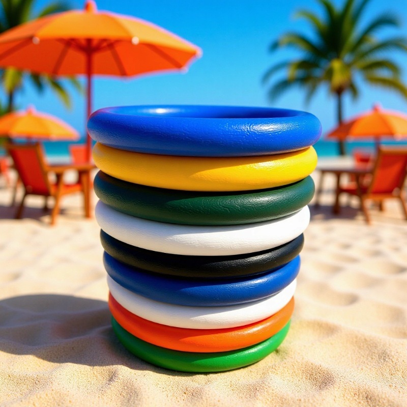 吊环配件幼儿园体操环吹塑无声