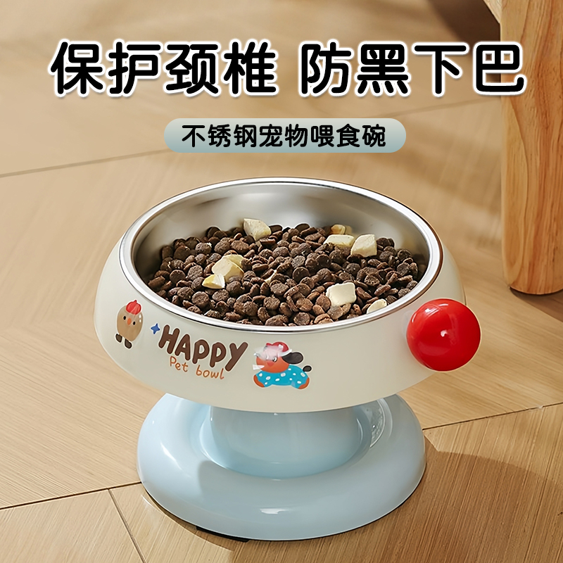 【全网热销3万+】不锈钢猫碗狗碗