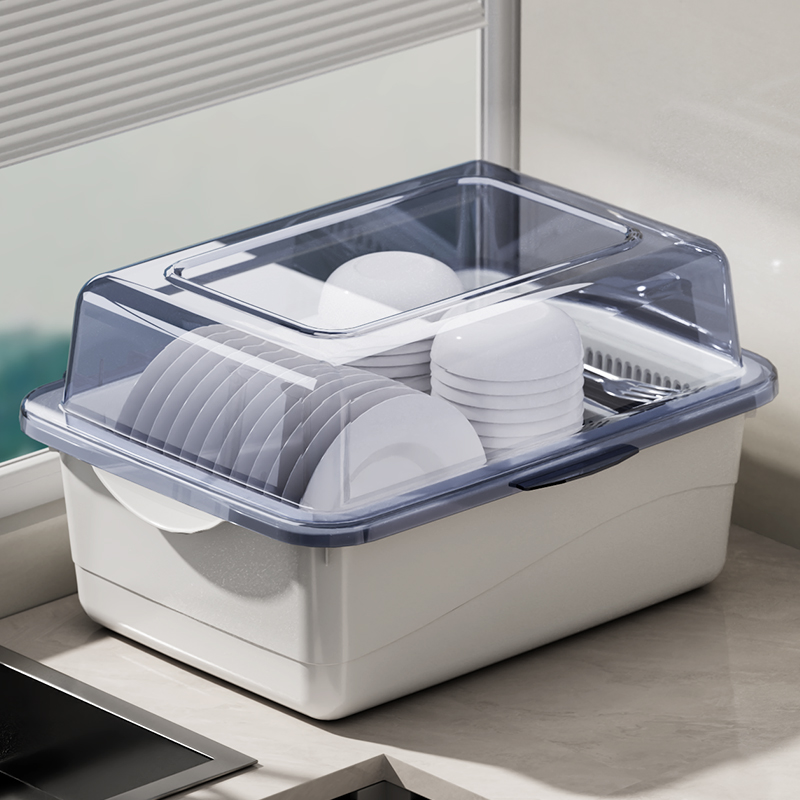 碗筷收纳盒收纳厨房碗碟碗盘箱子