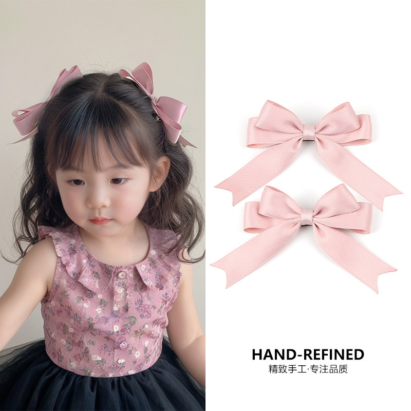 儿童头饰立体蝴蝶结对夹韩版公主风发卡侧边女孩公主发饰女童发夹,童装/婴儿装/亲子装,发饰,淘宝优惠券,粉丝福利购,淘宝优惠卷