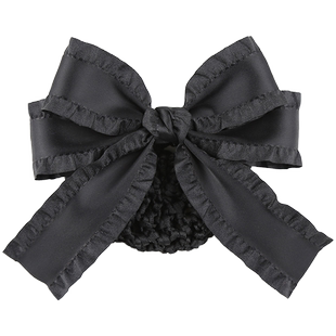 头花职业网兜服务员头发工作头饰品护士空姐柜员大人新款韩国发饰