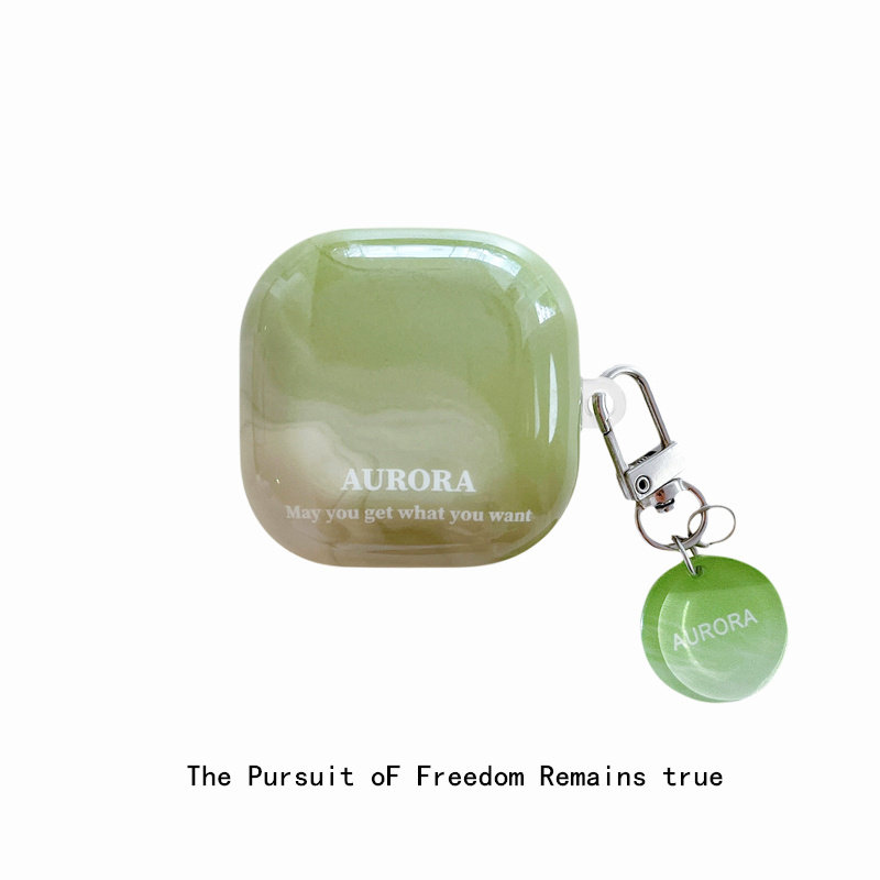 ins风晕染适用三星budspro耳机壳三星蓝牙耳机budslive保护套imd软壳buds2pro充电仓盒budsfe耳机套男女外壳