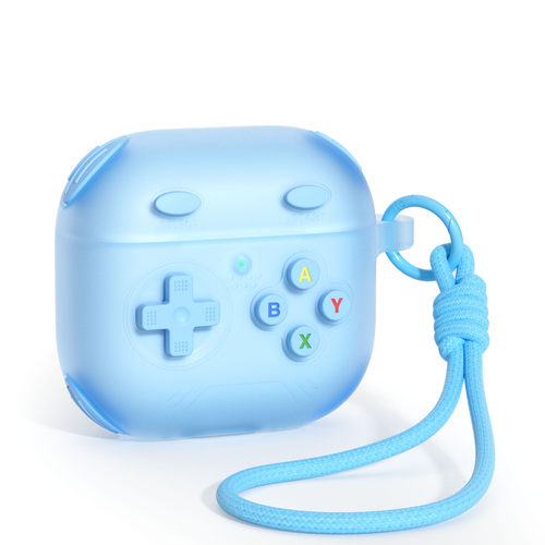 适用立体浮雕airpods5耳机壳创意复古游戏机保护套2026新款airpods4降噪蓝牙耳机保护套podspro3软盒包女潮男