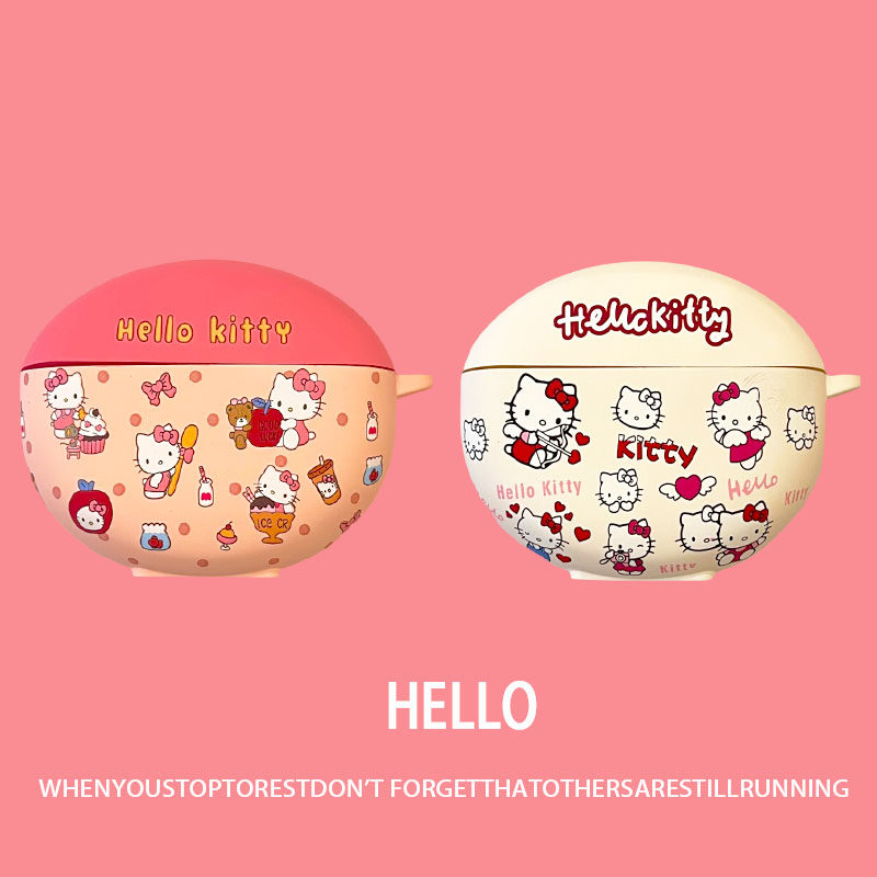 适用oppoEncoAir4Pro保护壳粉色可爱猫oppo enco air4pro保护套创意硅胶Air4pro入耳式蓝牙耳机壳防摔女款盒