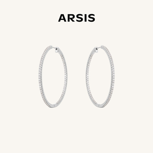 ARSIS循光大耳圈耳环高级设计感