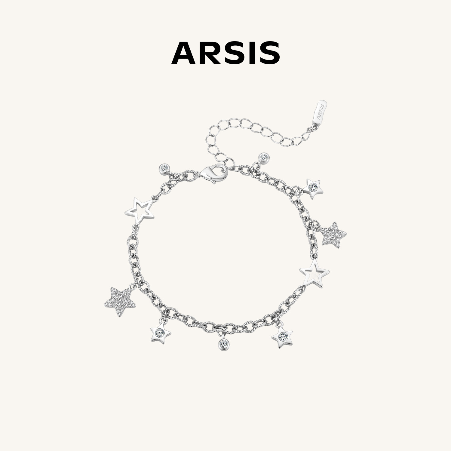 ARSIS印记星空锆石手链生日礼物图片