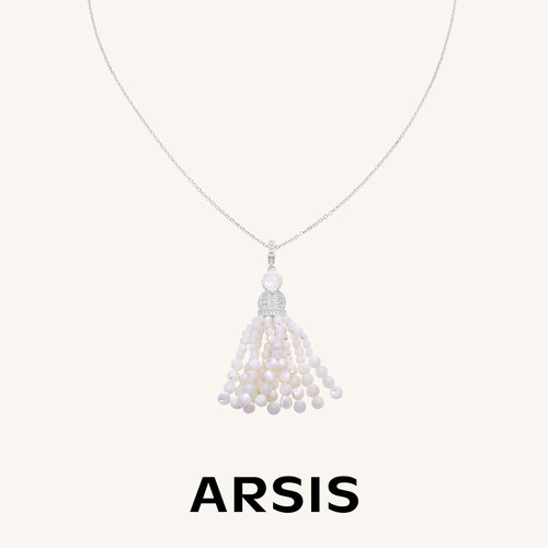 ARSIS复古流苏法式毛衣链女款