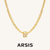 明星同款 ARSIS蛇来运转两戴项链百搭锁骨链新年毛衣链女新款