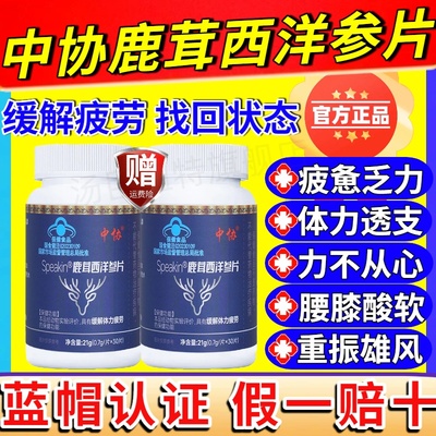 中协Sspeakin鹿茸西洋参片