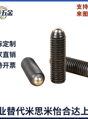 支撑螺丝 推力螺丝 定位珠 无弹型 VCN419 M3 M4 M5M6M10厂家现货